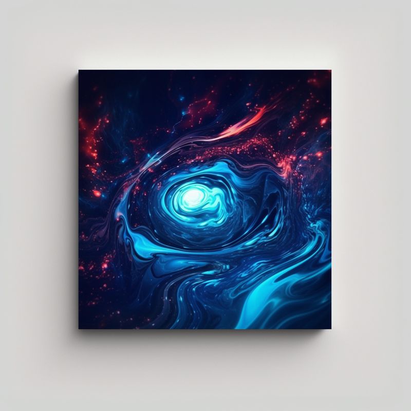 GENERICO - Lienzo Alta Calidad Adorable Cubierta Líquida 70x70 Cm