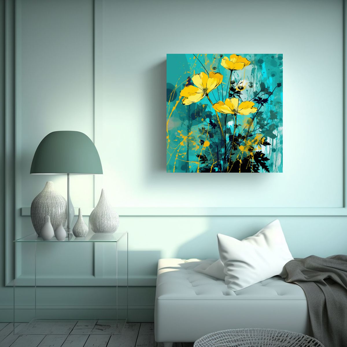 GENERICO - Pinturas Decorativas De Naturaleza Viva A 90x90 Cm