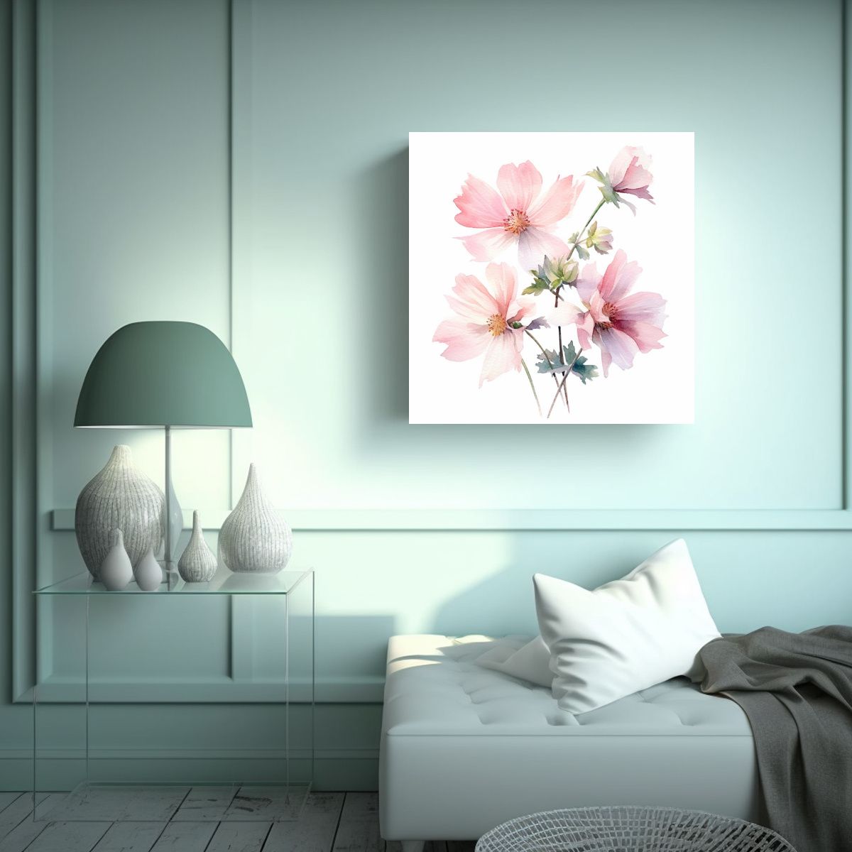 GENERICO - Arte De Época Sarkar Y Su Representación 80x80 Cm