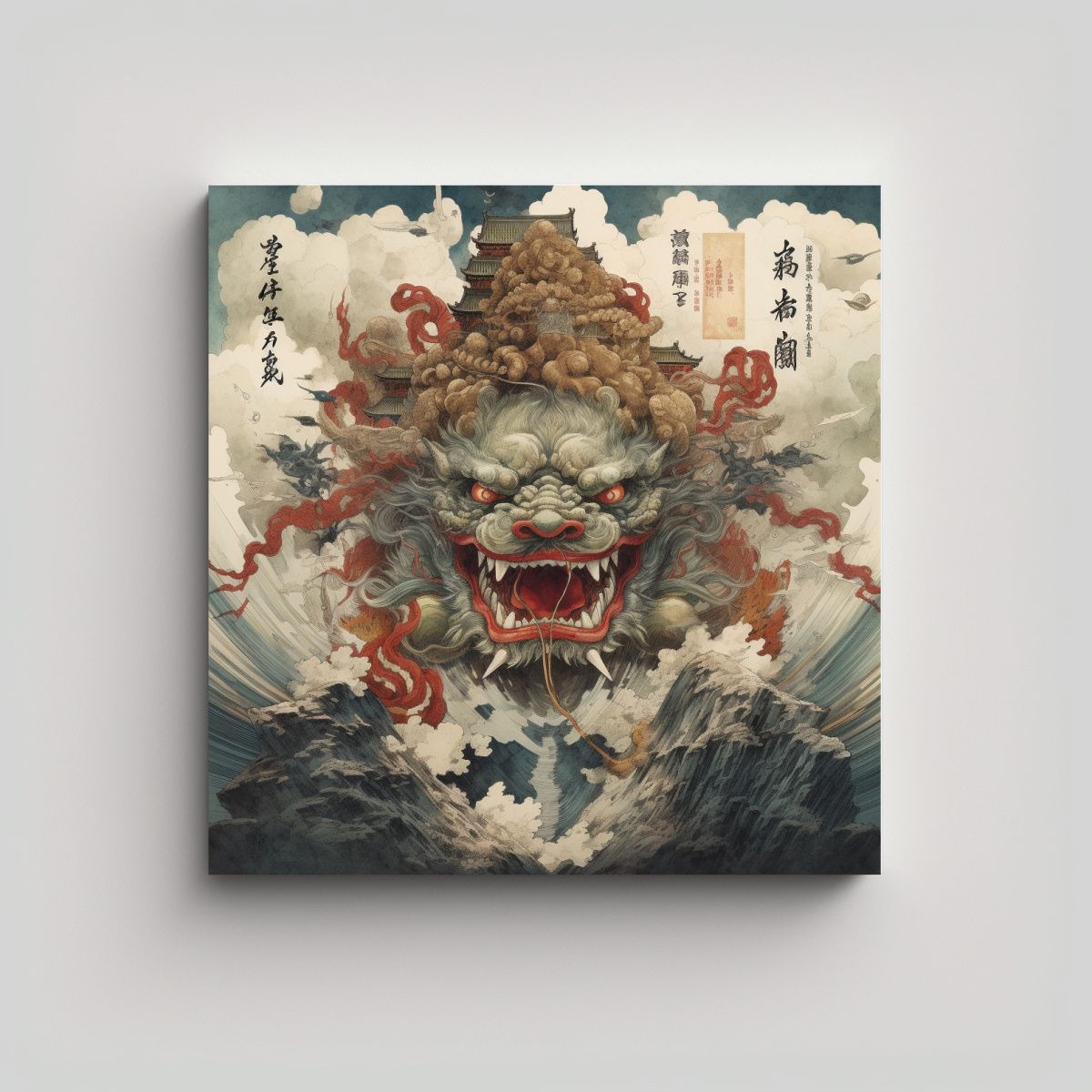 GENERICO - Cuadros Minimalistas Con Finas Líneas Arte De 70x70 Cm