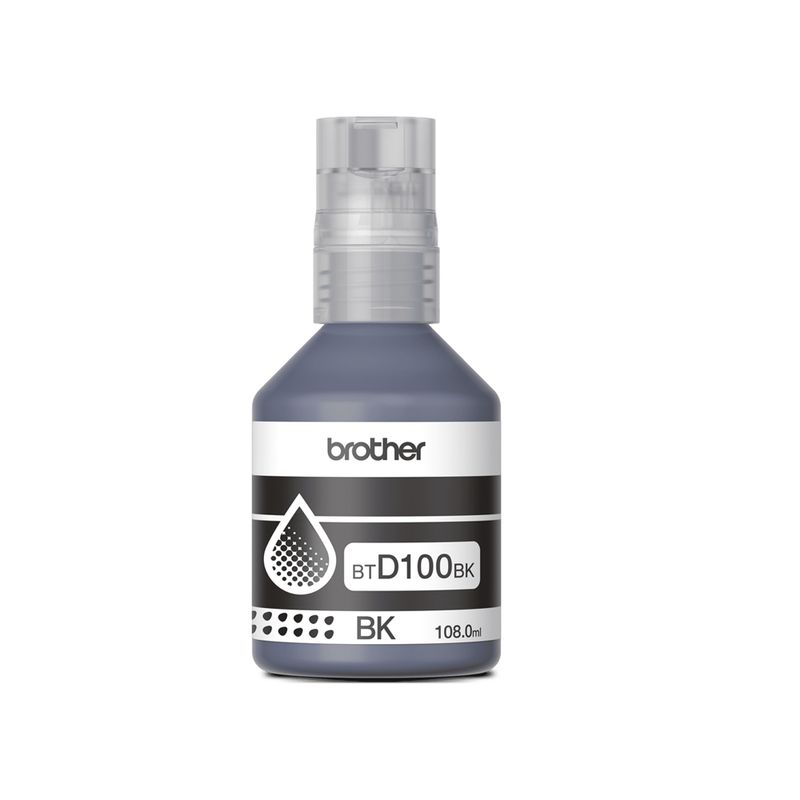 BROTHER - Botella de tinta Brother BTD100M Negro Ultra Rendimiento