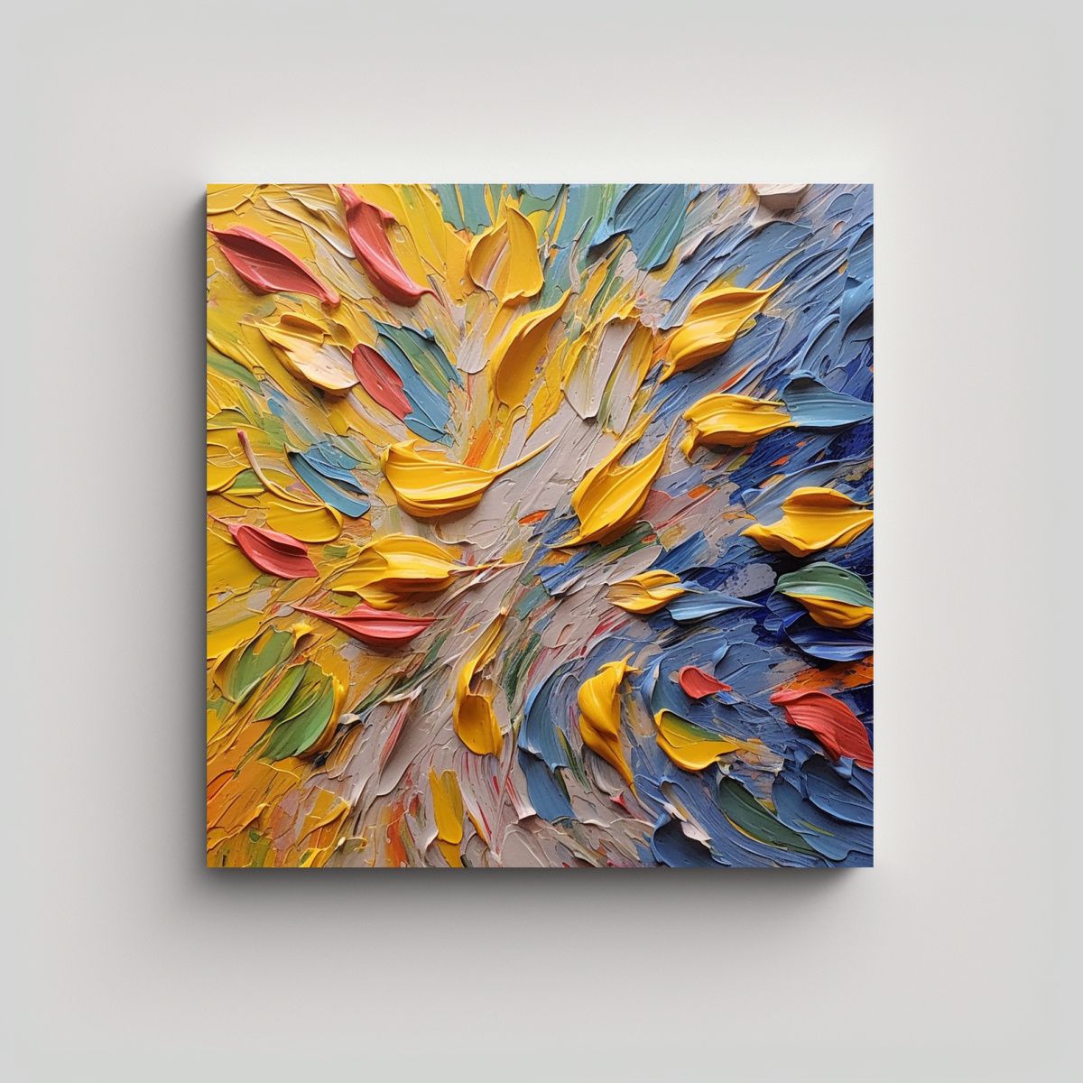 GENERICO - Pinturas Decorativas De Estilo Económico Con 70x70 Cm