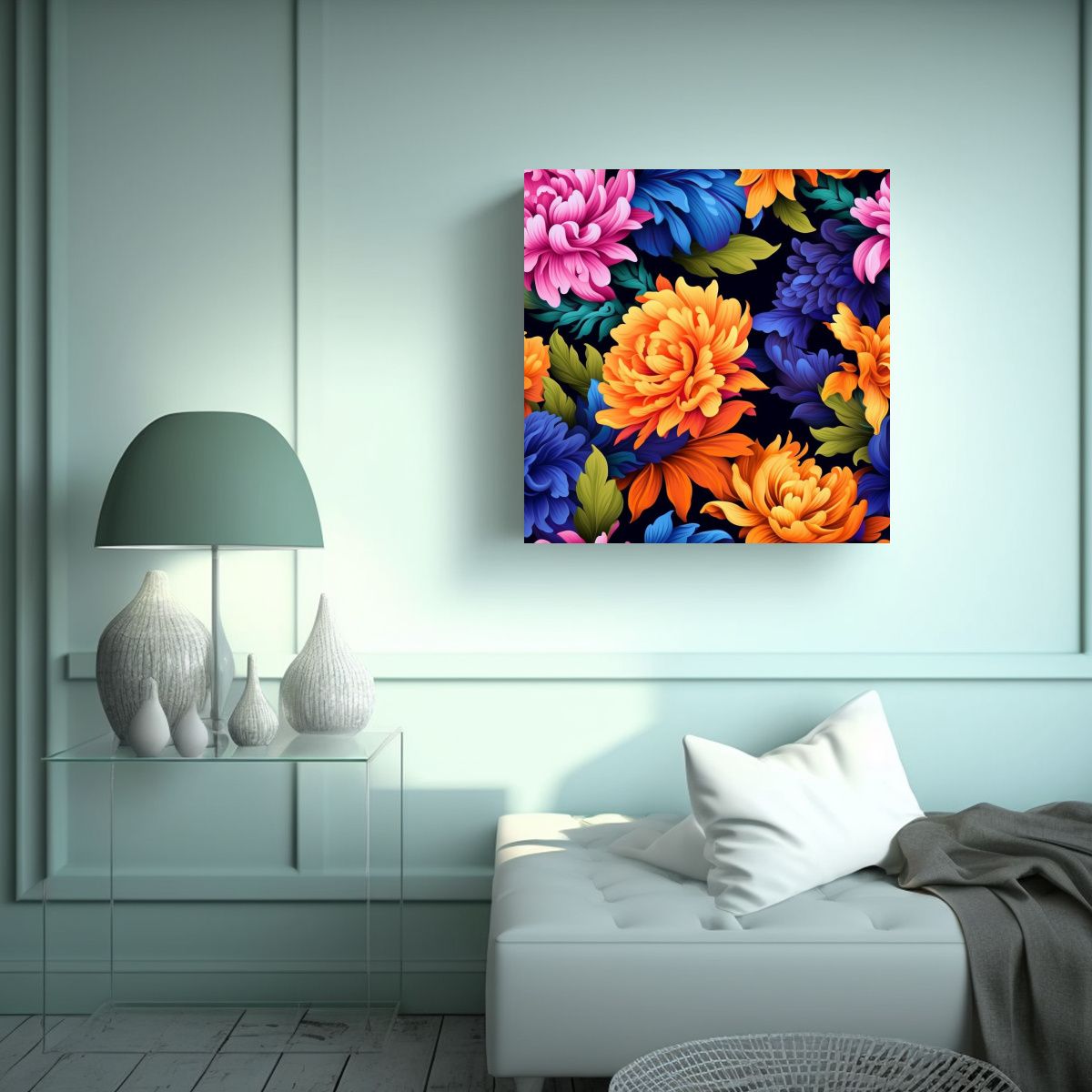 GENERICO - Cuadros Decorativos Impactantes Canva 70x70 Cm