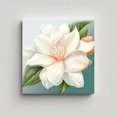 GENERICO - Composición Mágica De Flor De Jazmín En 90x90 Cm