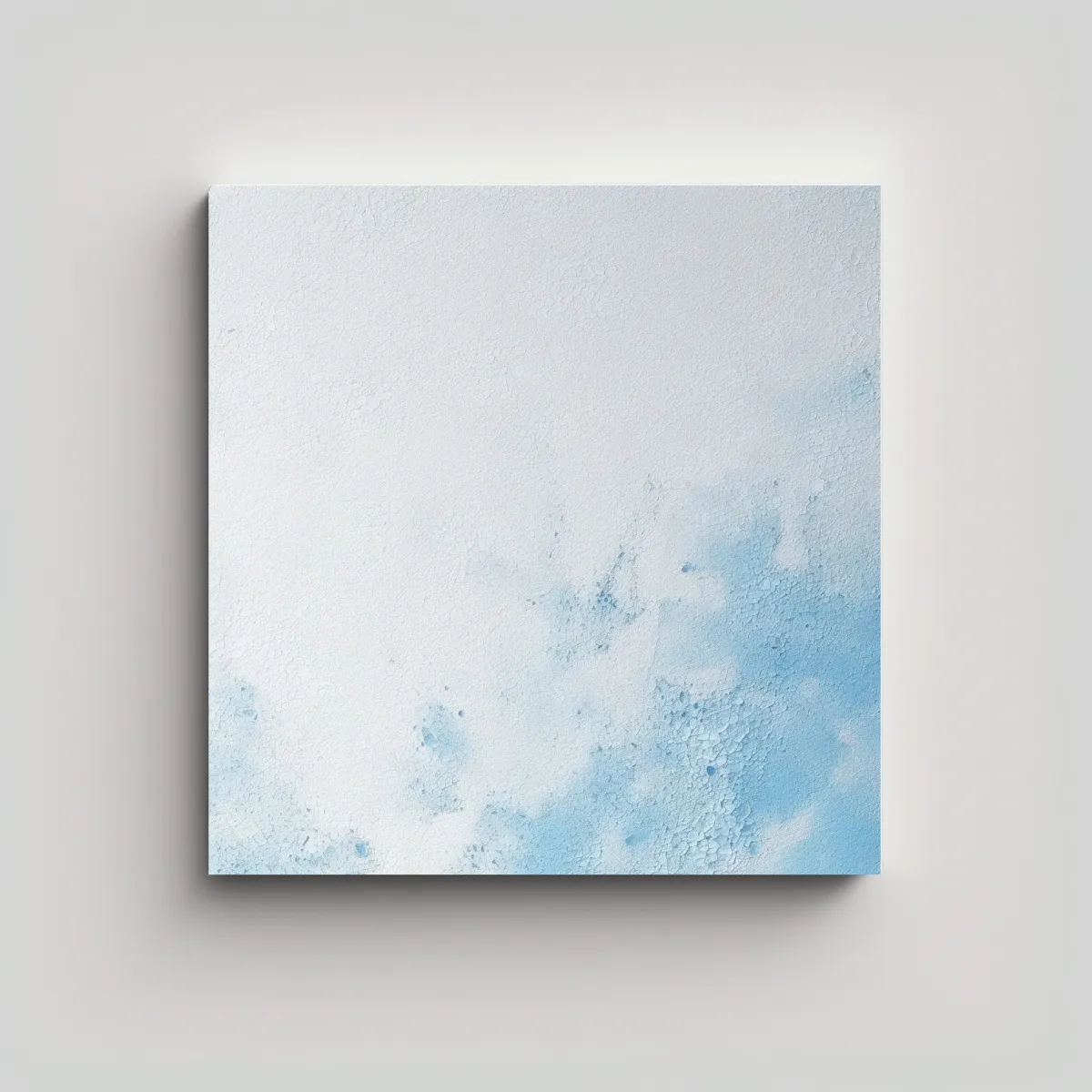GENERICO - Cuadro Impreso Estrellados Azul Claro Textura Y 80x80 Cm