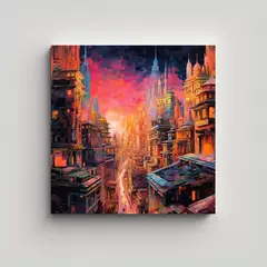 GENERICO - Pinturas De Decoración De Alta Calidad Con 90x90 Cm