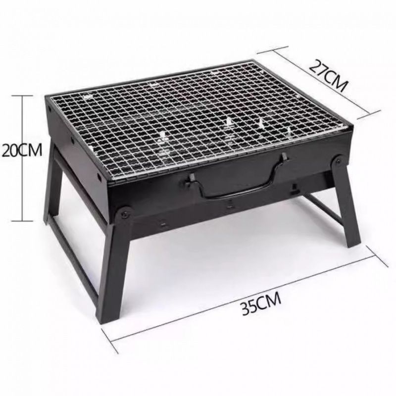 GENERICO - Parrillera barbacoa portátil a carbon  27x35