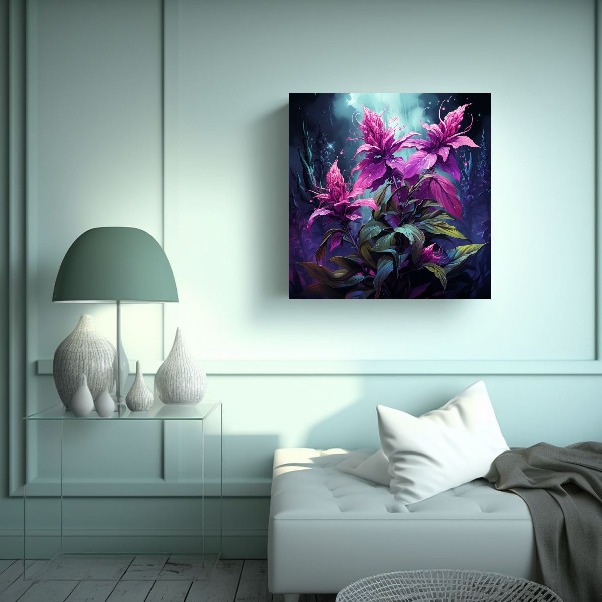 GENERICO - Cuadro Lienzo Decoración Simplicidad Granos De 80x80 Cm