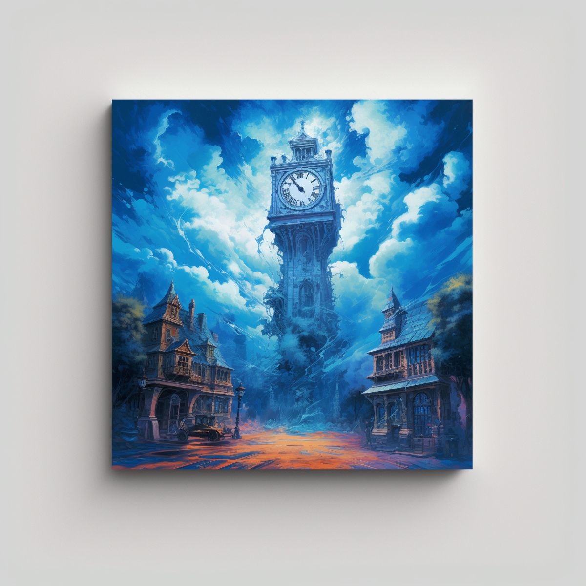 GENERICO - Pinturas Decorativas Urbanas Artista Pinta En 90x90 Cm