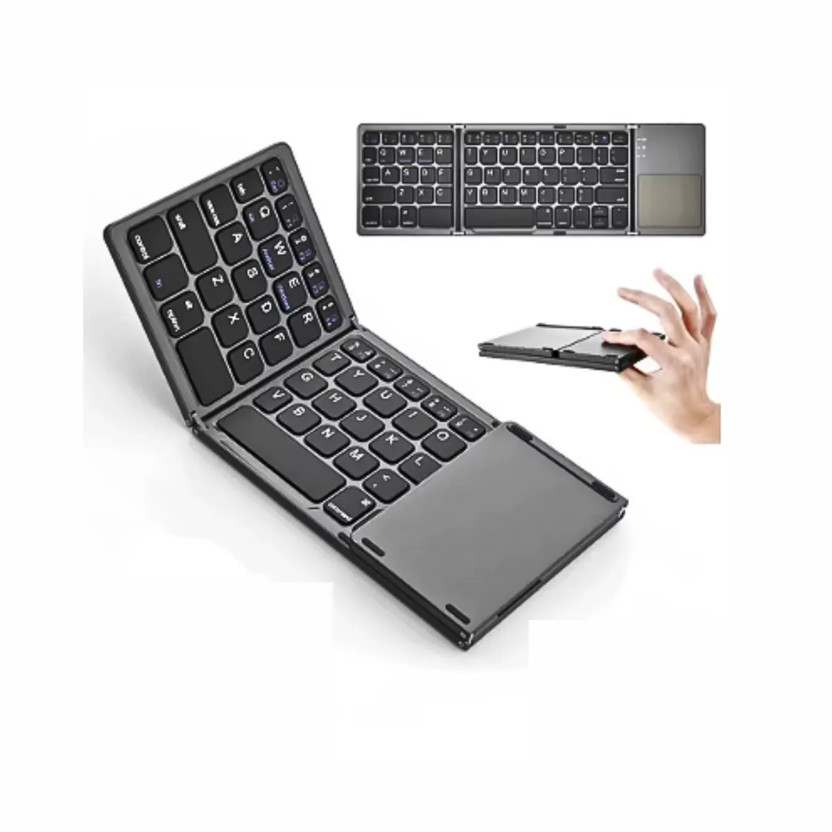 GENERICO - Teclado Inalámbrico Bluetooth Plegable ios Android Windows