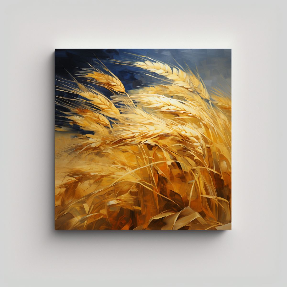 GENERICO - Cuadro Abstracto Estilo Galería Para Decoración 80x80 Cm