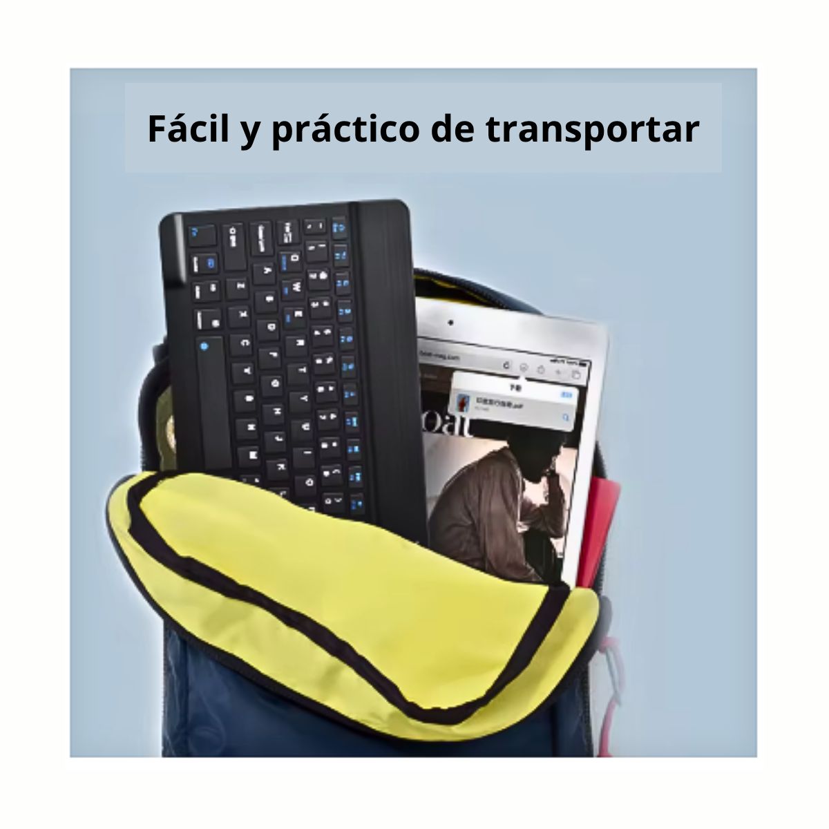 GENERICO - Mini Teclado Inalámbrico Bluetooth Ios Android Windows