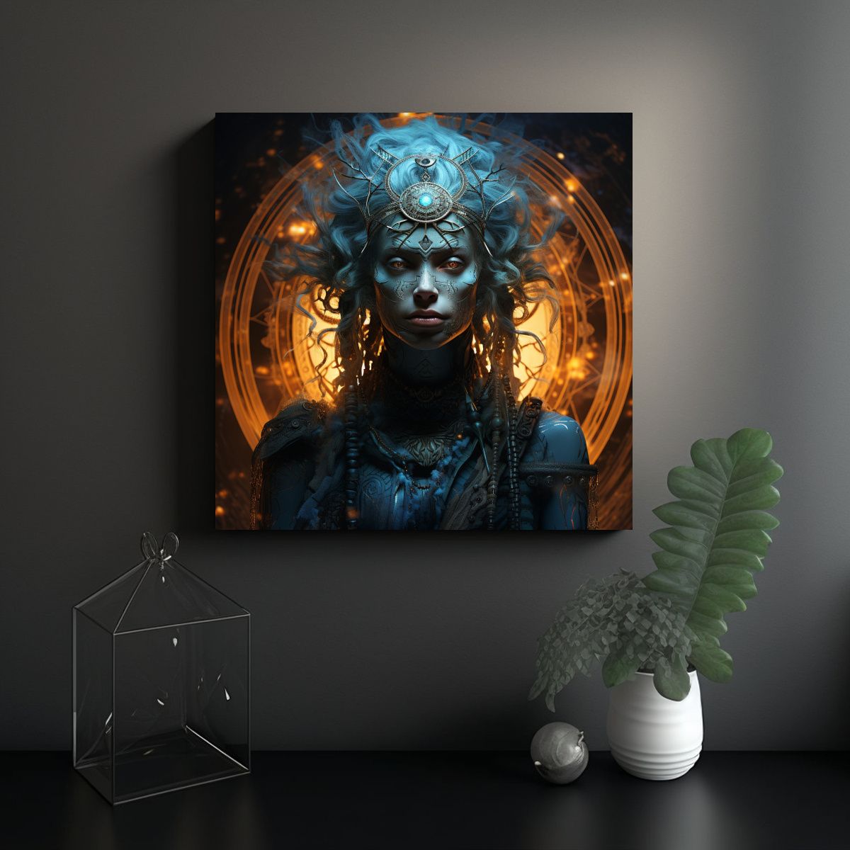 GENERICO - Pinturas De Decoración De Avatar Seer Para Arte 80x80 Cm