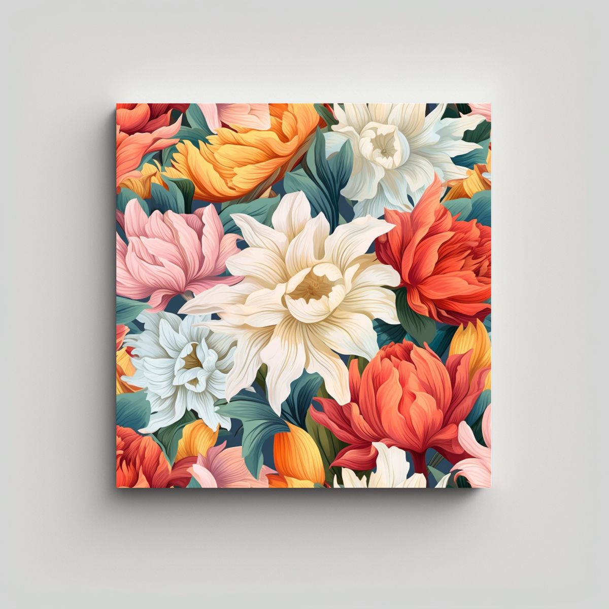 GENERICO - Patrones Abstractos Infinitos Composición 90x90 Cm