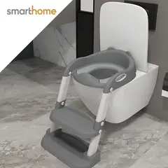 GENERICO - Asiento Escalera Adaptador Urinario Infantil Gris
