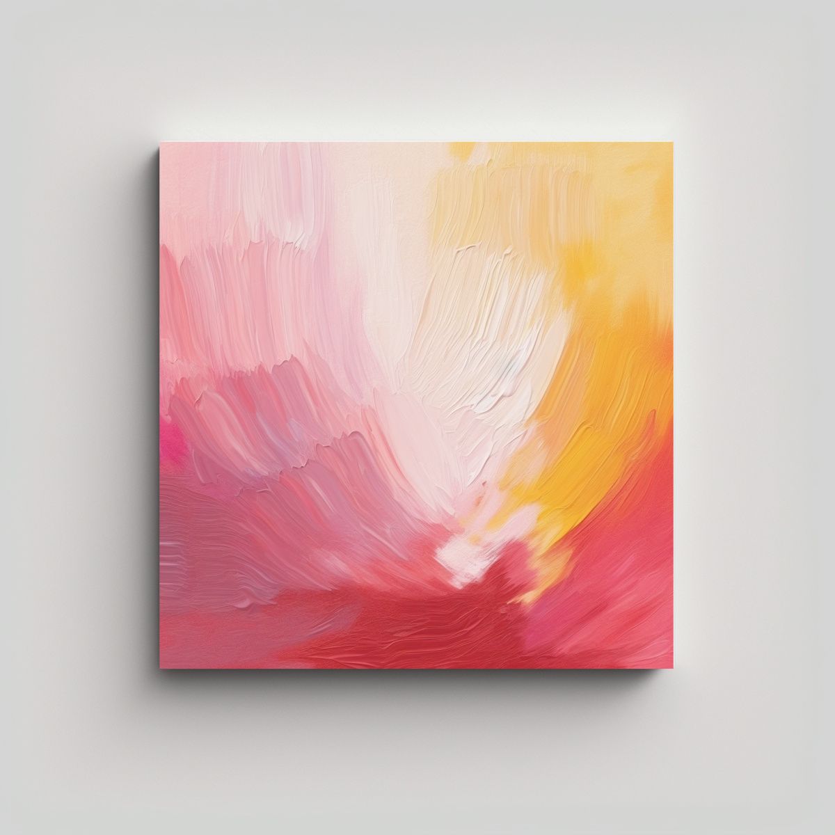 GENERICO - Pintura De óleo De Cuadro De Arte Fino Con 70x70 Cm.