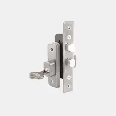 SCANAVINI - CERRADURA 1270 ACERO INOXIDABLE ANGOSTA CORREDERA