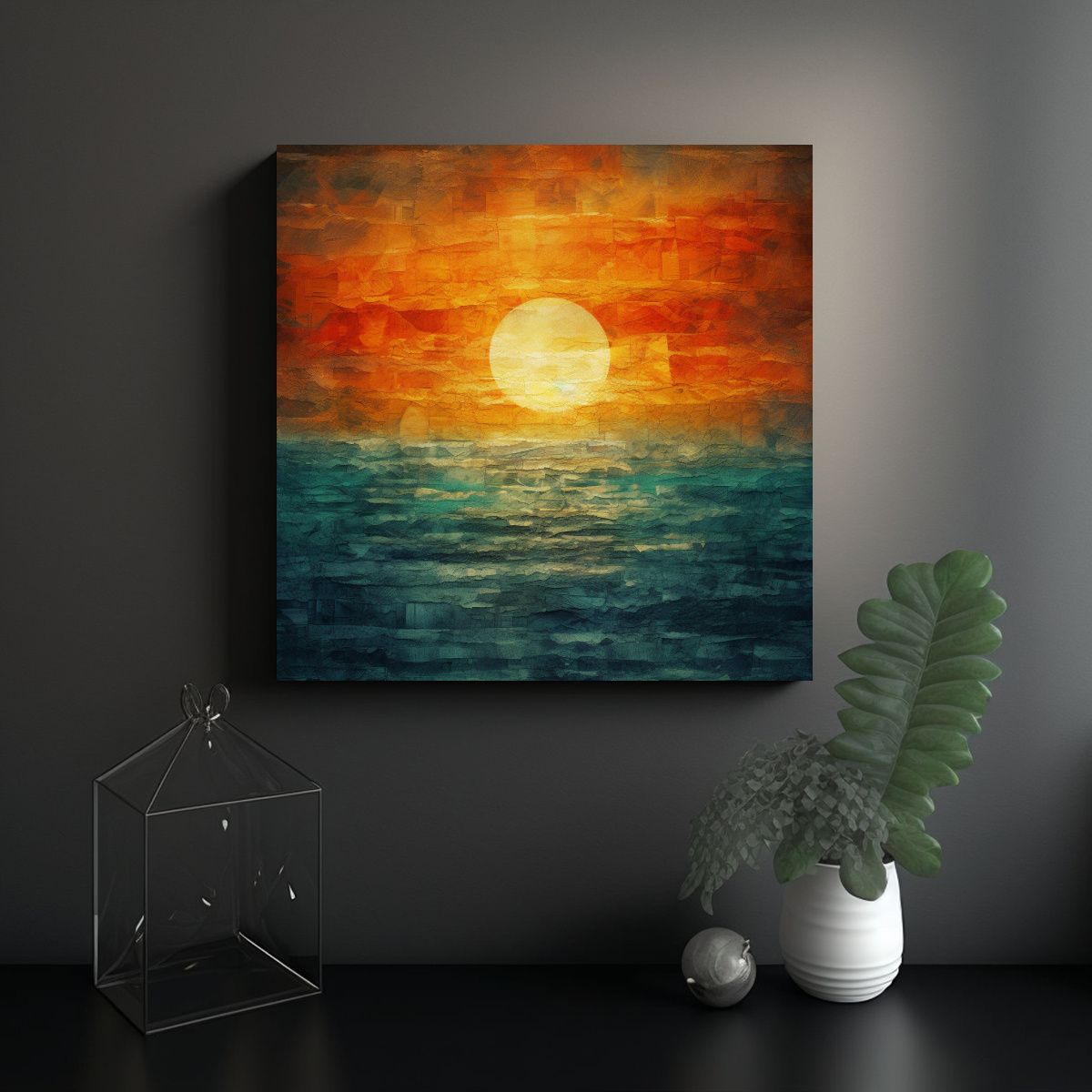 GENERICO - Pinturas Decorativas Textura Amanecer Resistente 70x70 Cm