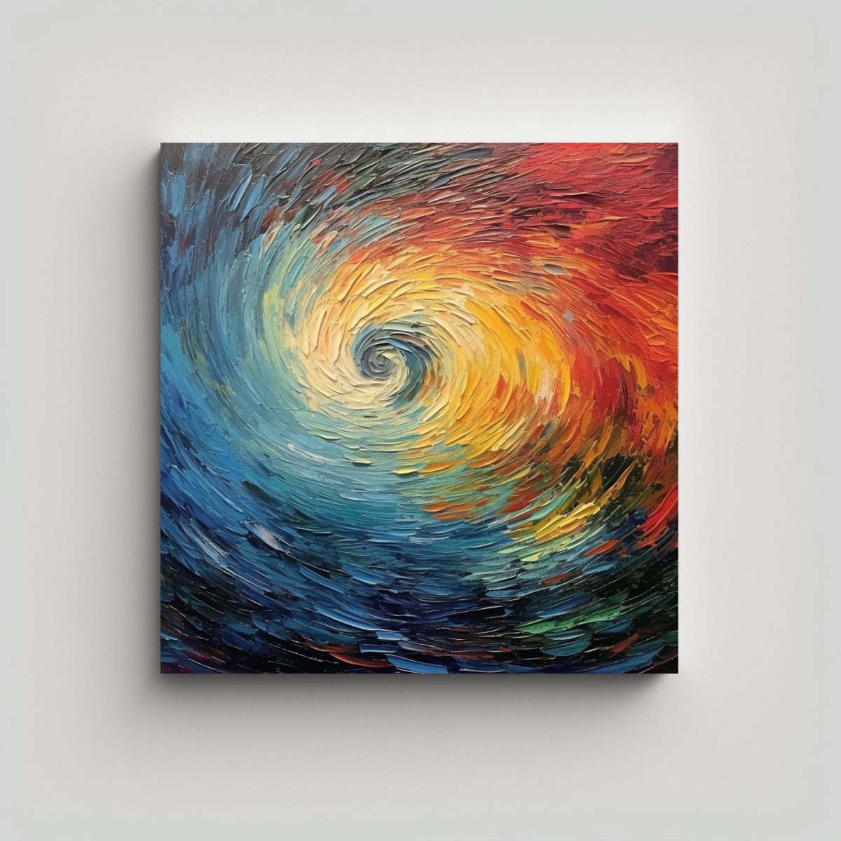 GENERICO - Pinturas Decorativas Intensas Inspiradas En Van 90x90 Cm