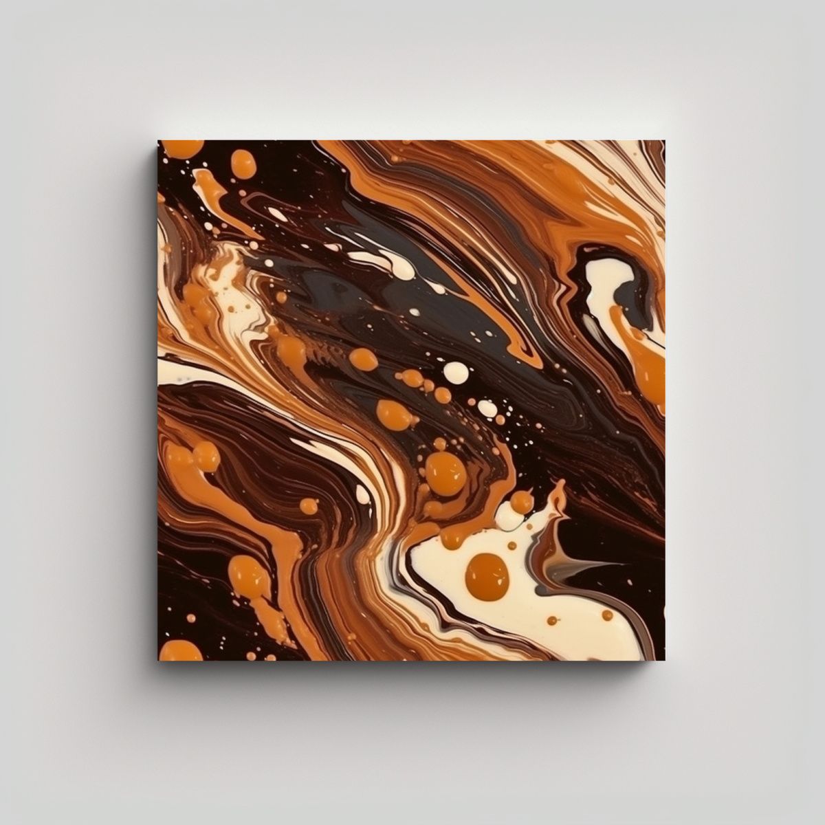 GENERICO - Pinturas De Decoración En Estilo De La Década 80x80 Cm