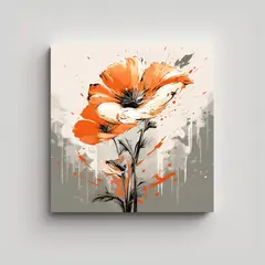 GENERICO - Pinturas Decorativas En Estilo Neonoir 80x80 Cm.