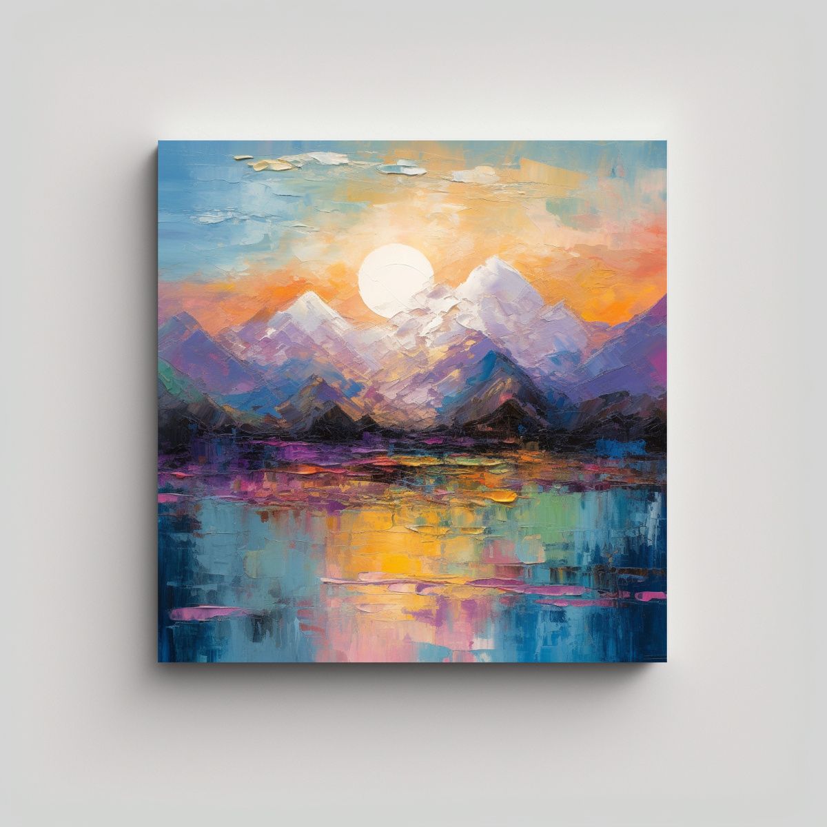 GENERICO - Pinturas Decorativas Vibrantes Para La 80x80 Cm