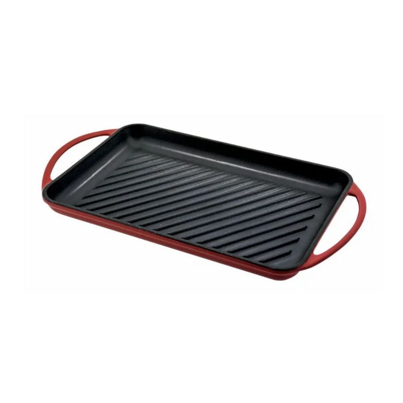 JATA - Parrilla Fierro Rectangular Jata 33x21 GR33 Roja