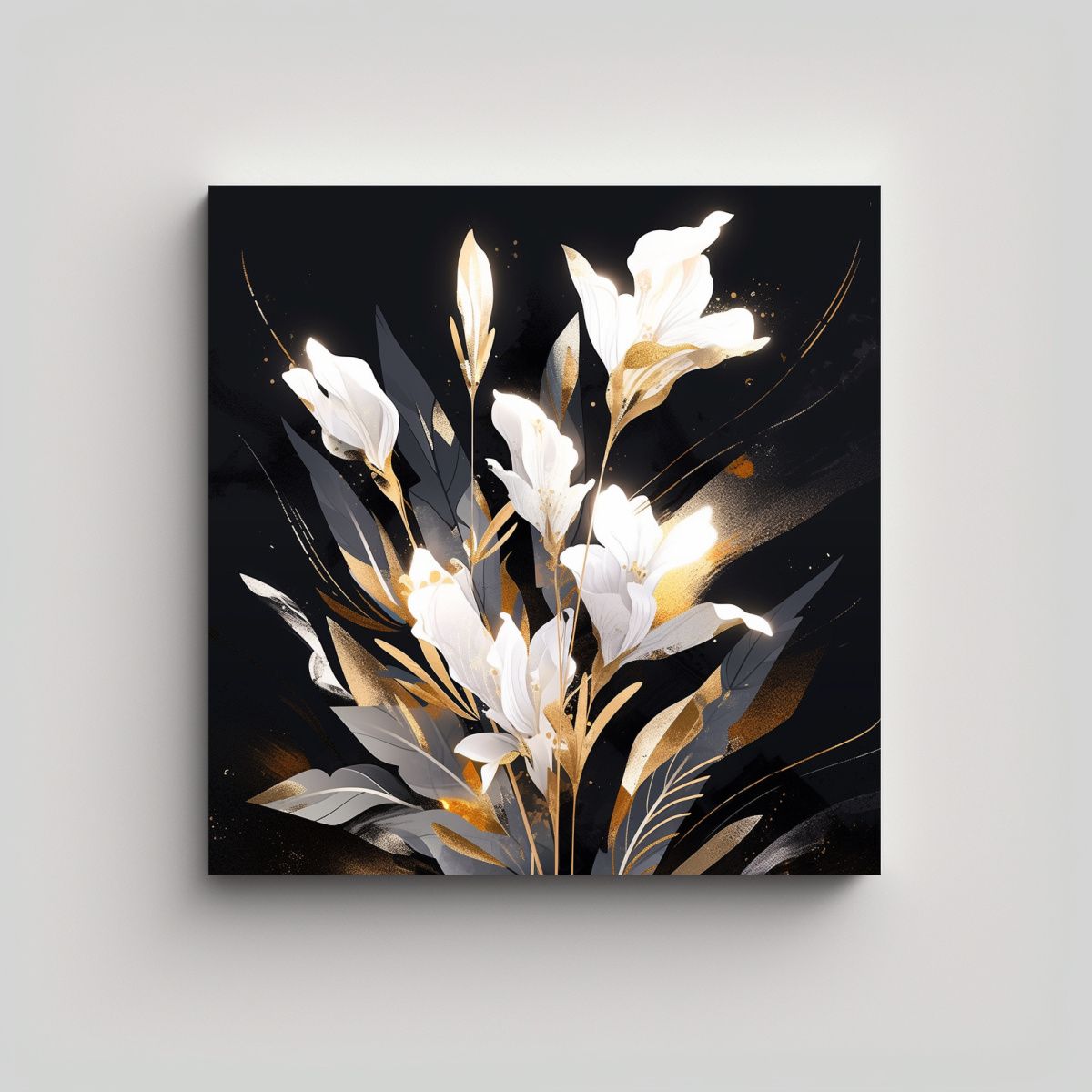 GENERICO - Pintura Decorativa Estilo Neonoir Concepto De 90x90 Cm.