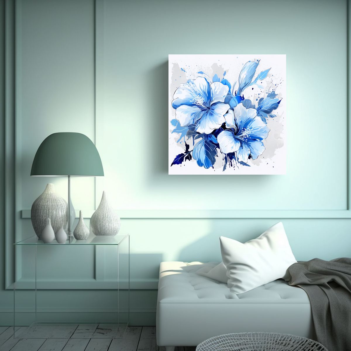 GENERICO - Cuadro De Pared Diseño Hogar Deco Atmosfera 80x80 Cm.