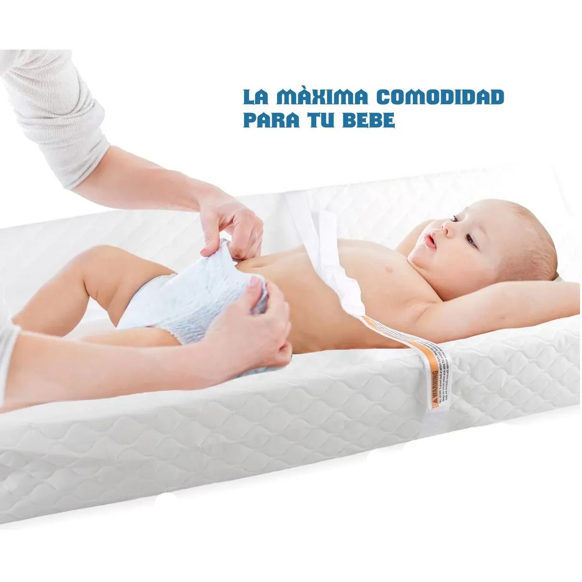 TATEE - Cambiador Mudador Anatómico Impermeable Para Bebe Portátil