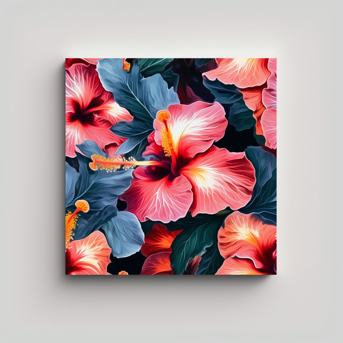 GENERICO - Expresividad En Movimiento Fotografía De 70x70 Cm.