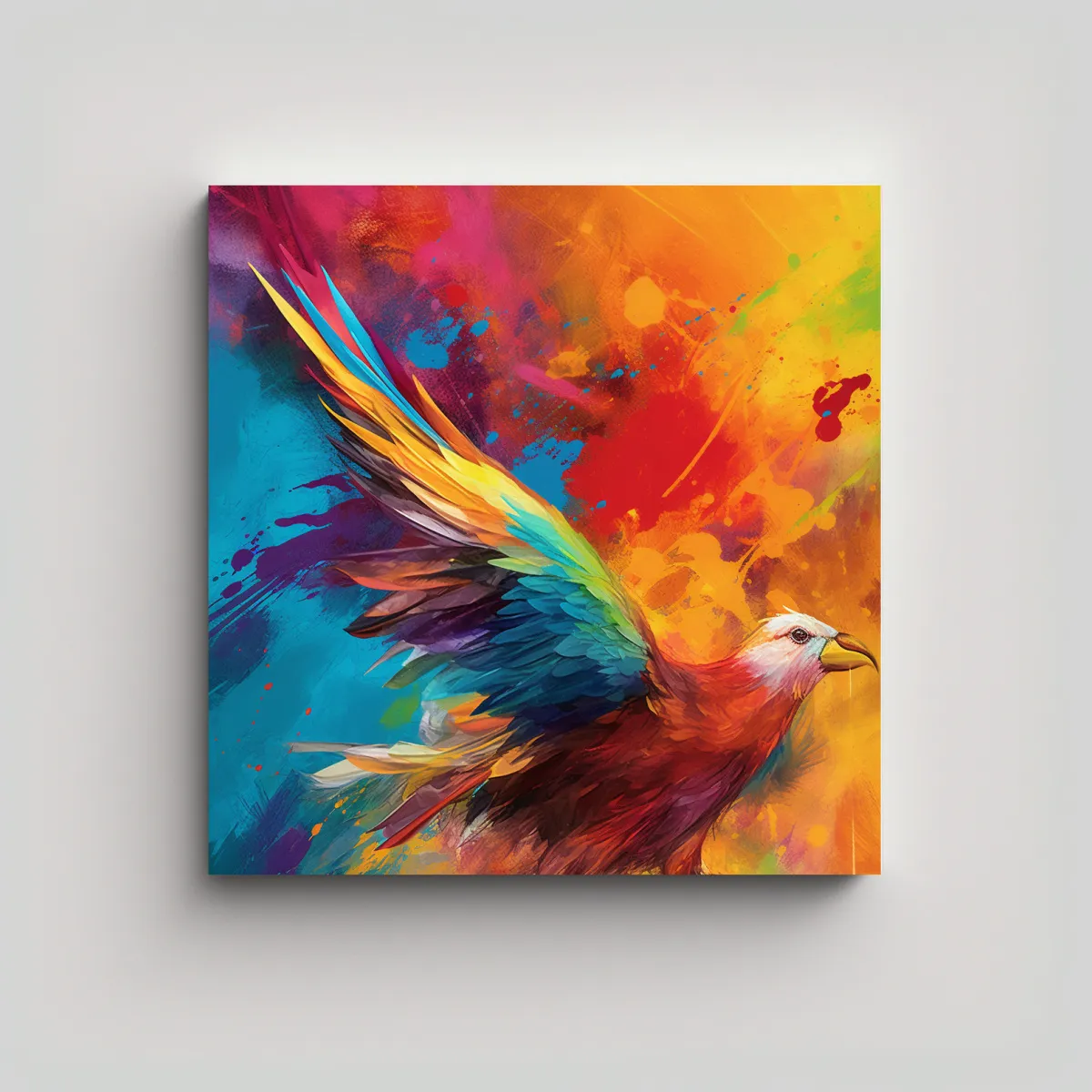 GENERICO - Cuadro En Bastidor Movimiento Único Para 80x80 Cm