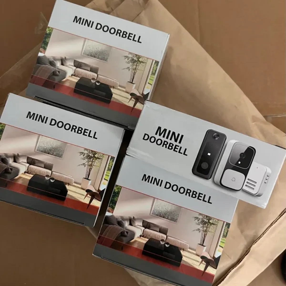 GENERICO - Timbre Inalámbrico Con Cámara Led Visión Nocturna