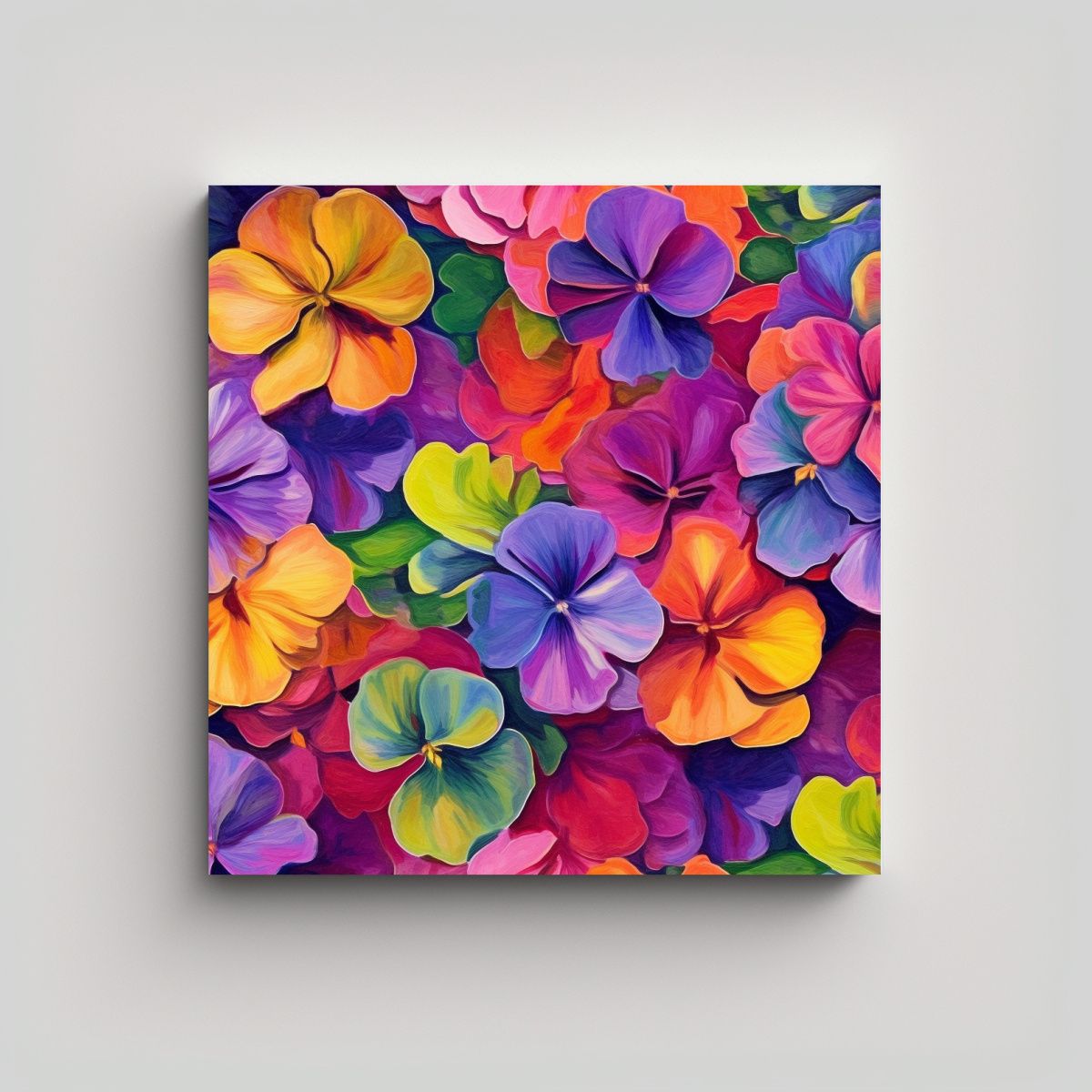 GENERICO - Cuadros De Pared Con Inspiración De Ambiente 90x90 Cm