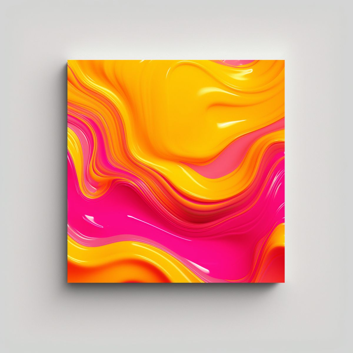 GENERICO - Pinturas De Decoración Con Textura De Plástico 80x80 Cm.