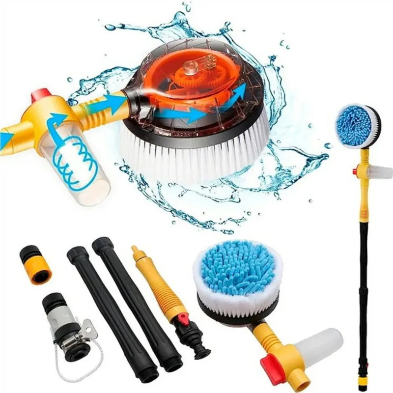 MOVI - Cepillo Giratorio Automático con Dispensador de Espuma