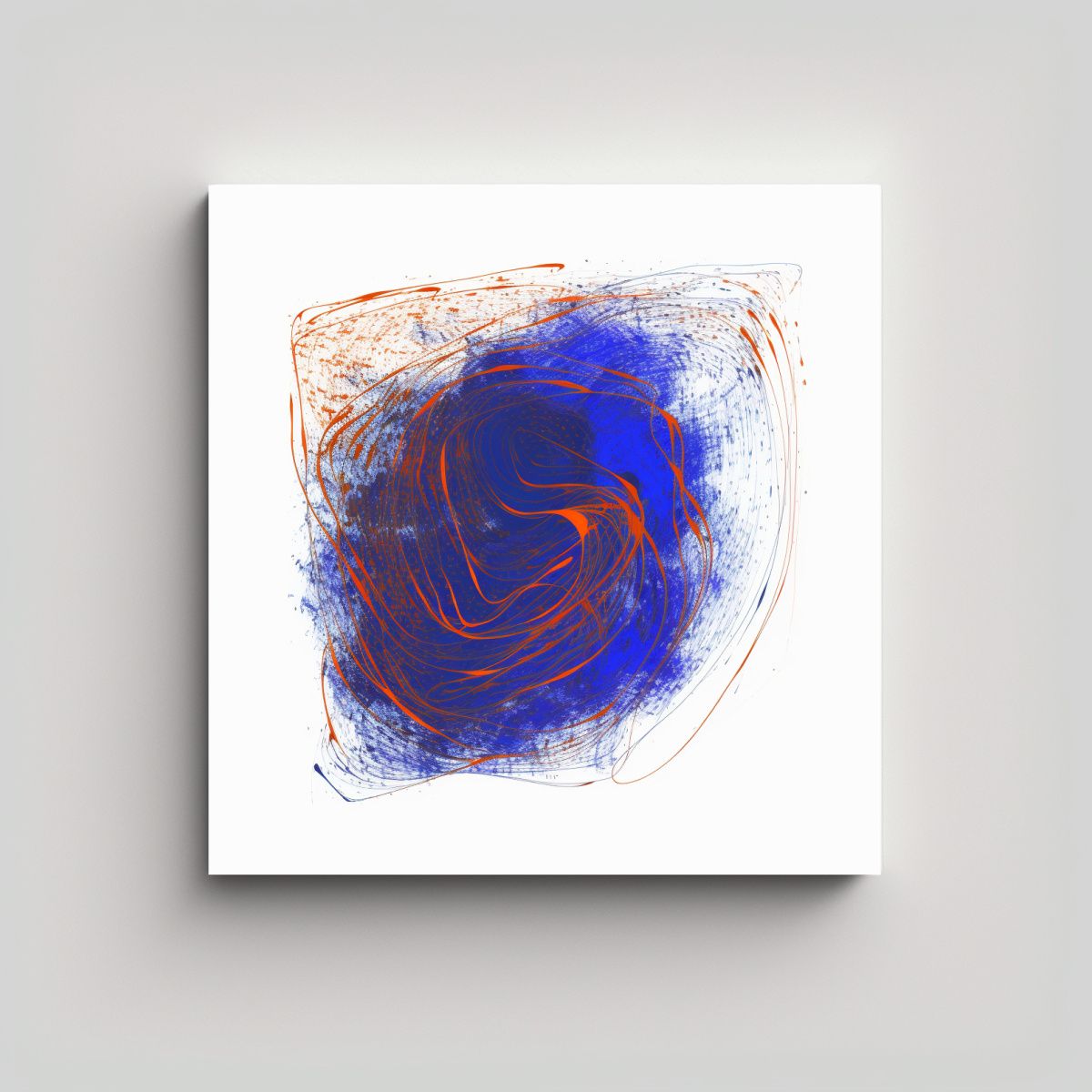 GENERICO - Cuadro Cuadro Moderna Zorro 90x90 Cm