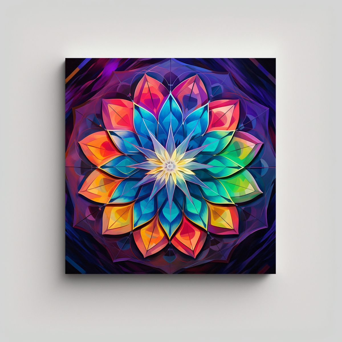 GENERICO - Cuadro Fotográfico En Bastidor Full Color 70x70 Cm.