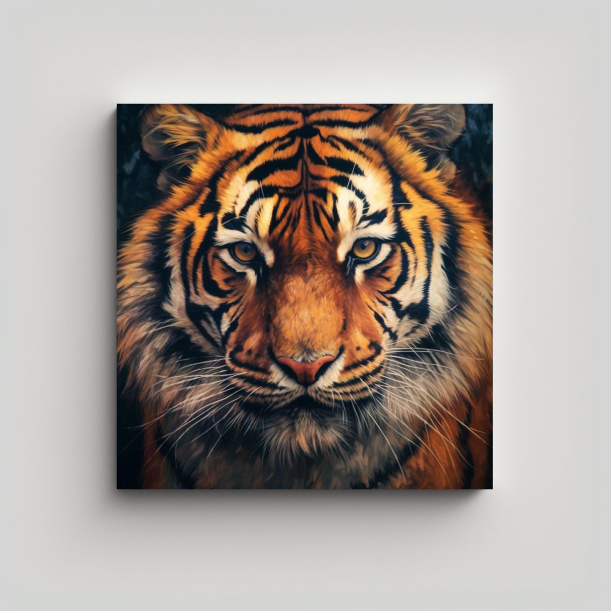 GENERICO - Pinturas Decorativas De Tigre Con Personalidad 90x90 Cm