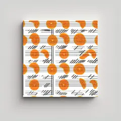 GENERICO - Lámina En Bastidor Forma Habitación Para 70x70 Cm