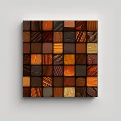 GENERICO - Cuadro Lienzo Tela Pintura Al óleo Simple En 80x80 Cm