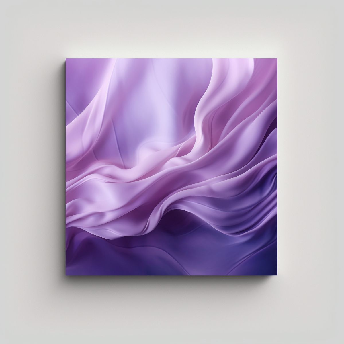 GENERICO - Pinturas Decorativas En Seda Fluida Púrpura 90x90 Cm