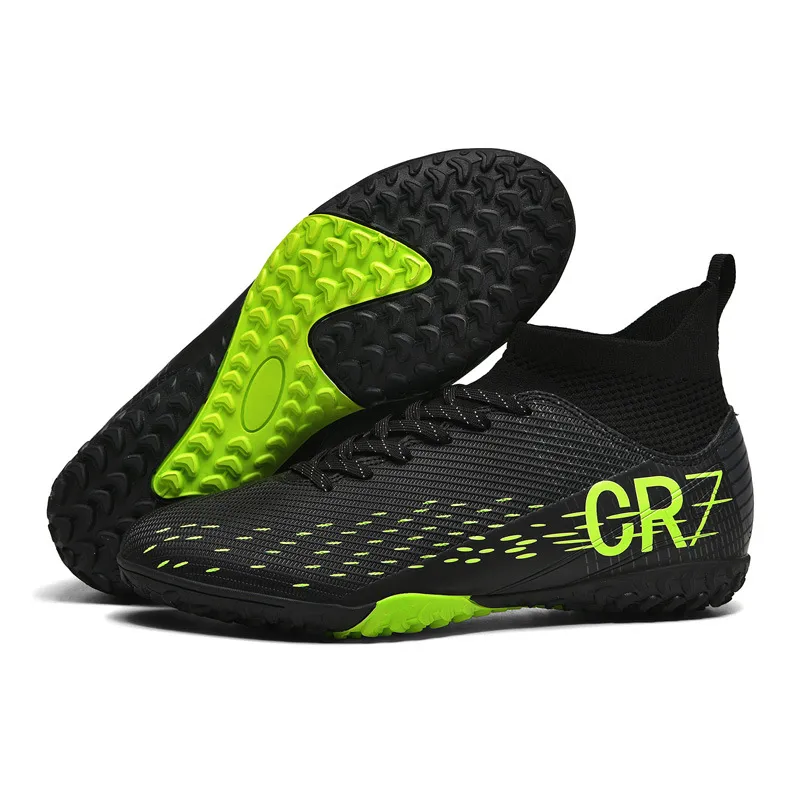 DANWEILE - Zapatos de fútbol ultraligeros y suaves Negro