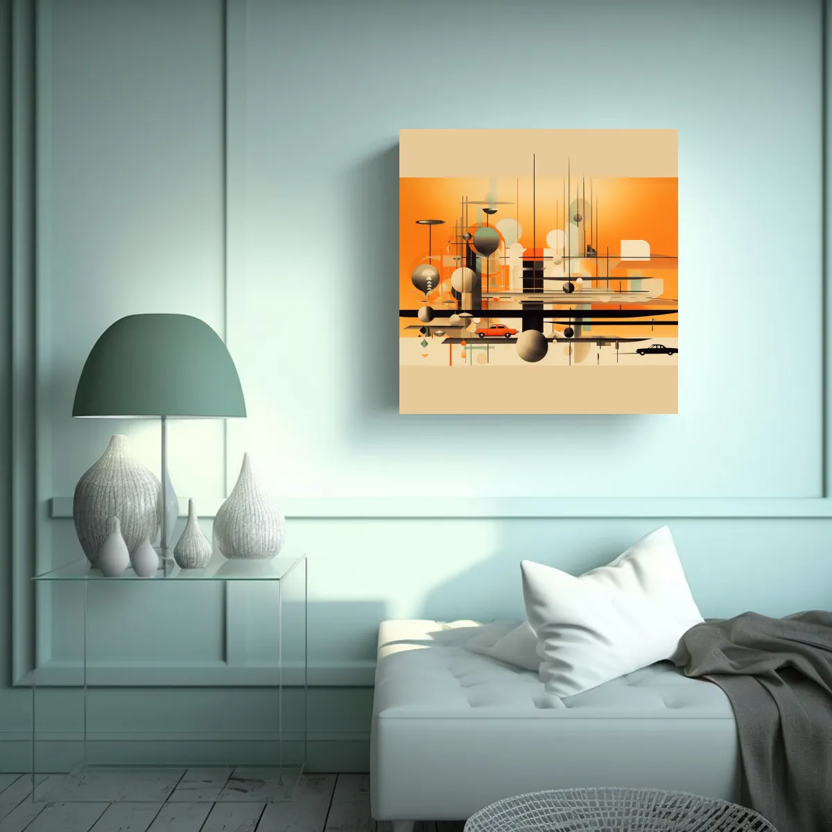 GENERICO - Pinturas Decorativas Para Habitación 80x80 Cm