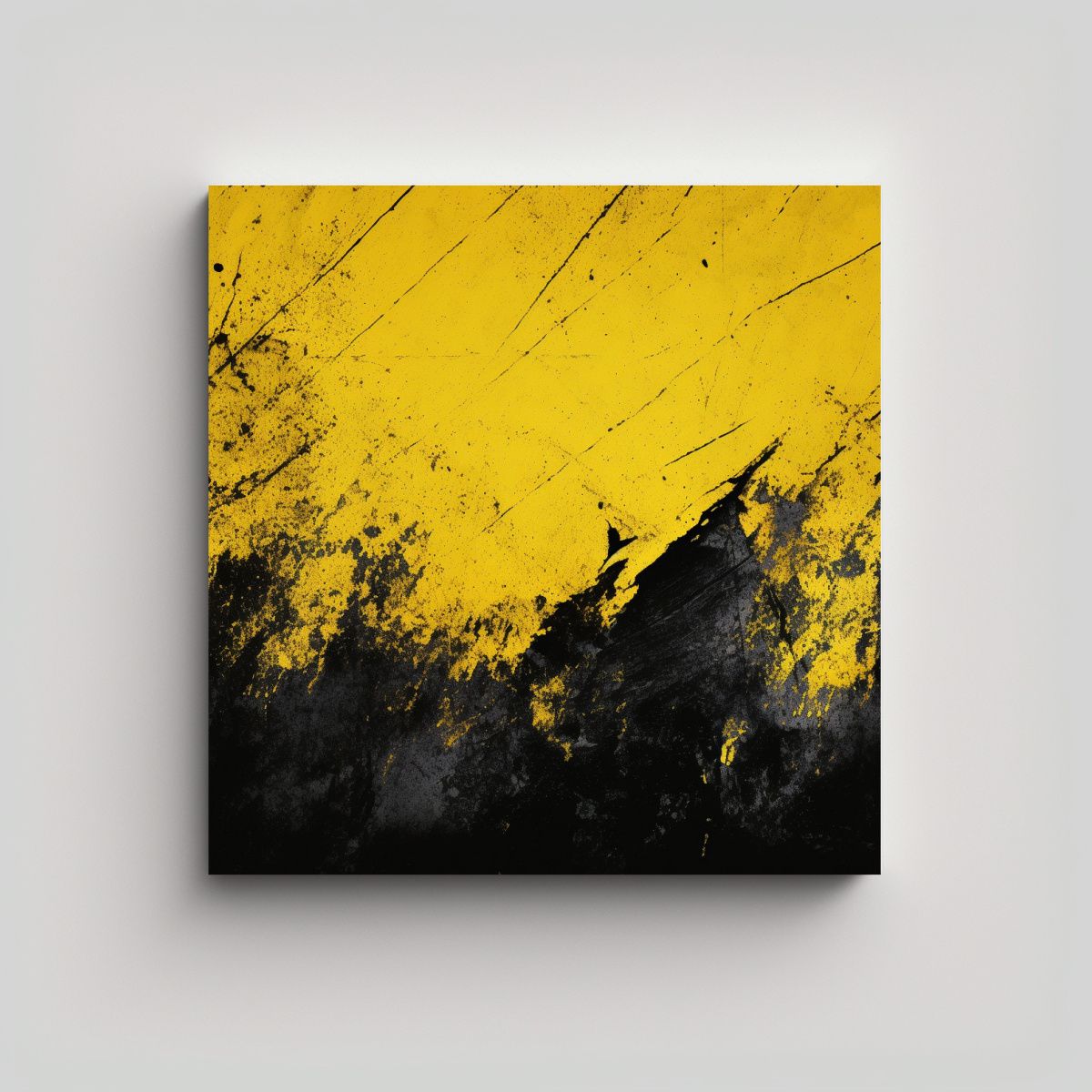 GENERICO - Pintura Decorativa Resistente En Bastidor Con 80x80 Cm