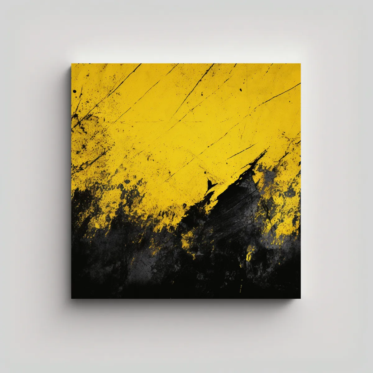 GENERICO - Pintura Decorativa Resistente En Bastidor Con 80x80 Cm