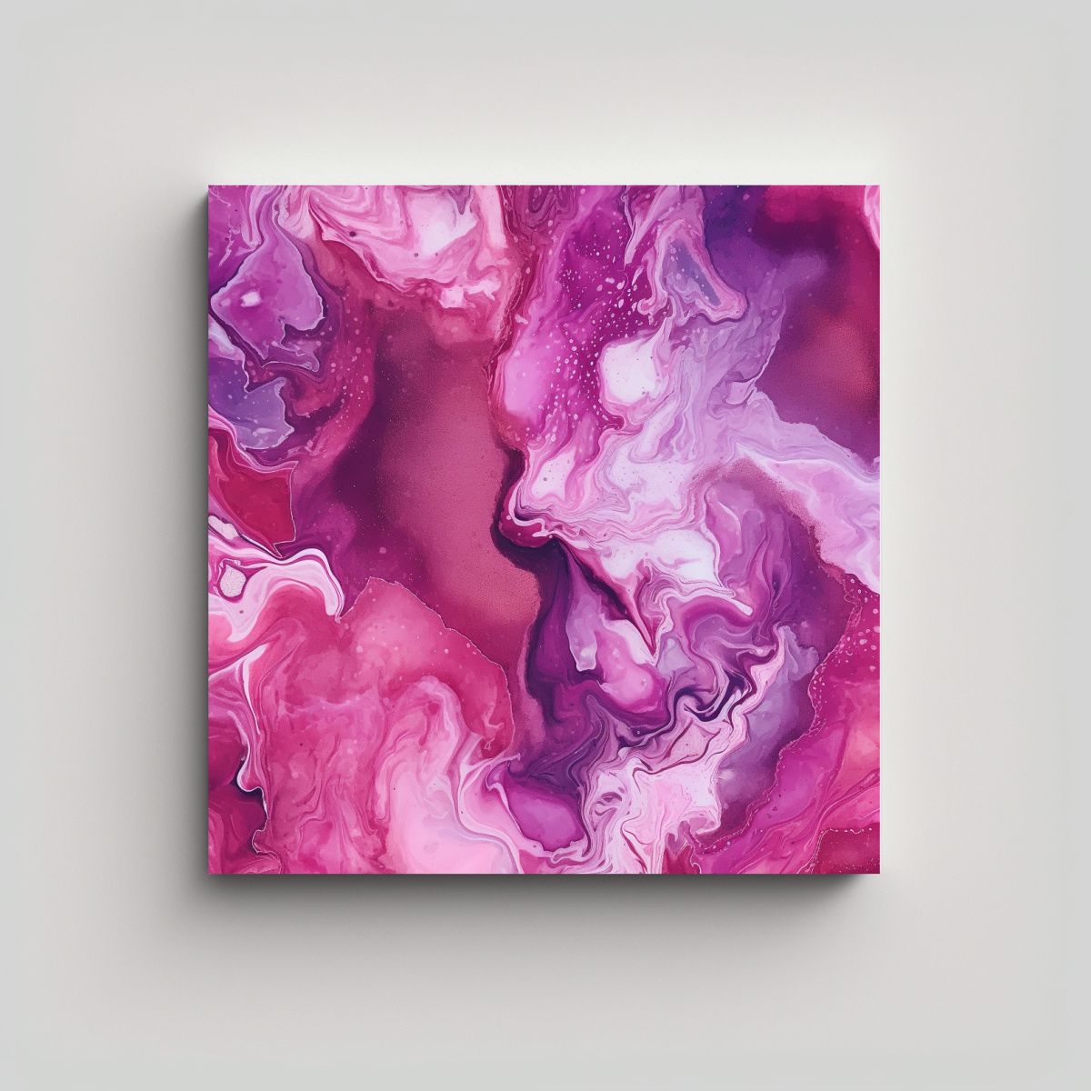 GENERICO - Pinturas De Decoración De Mármol Magenta 70x70 Cm