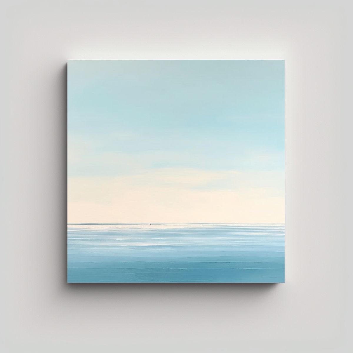 GENERICO - Cuadro Resistente A Zen Minimalista En Tonos 90x90 Cm