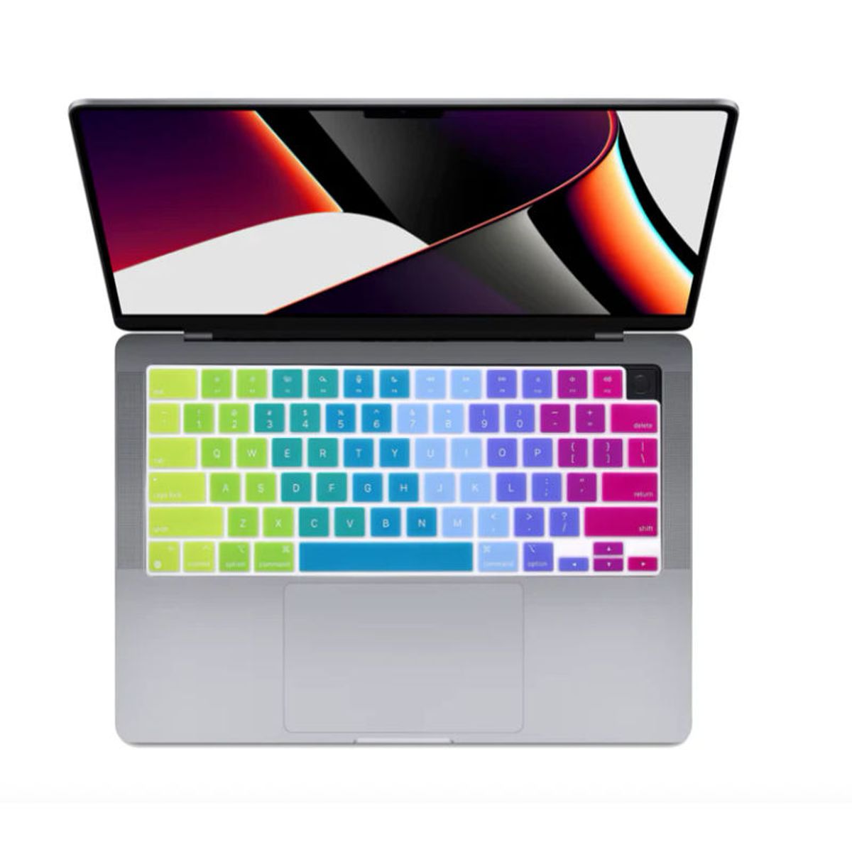 FACTORYTECH - Protector Teclado Arcoíris p MacBook Pro 1416 Air 136