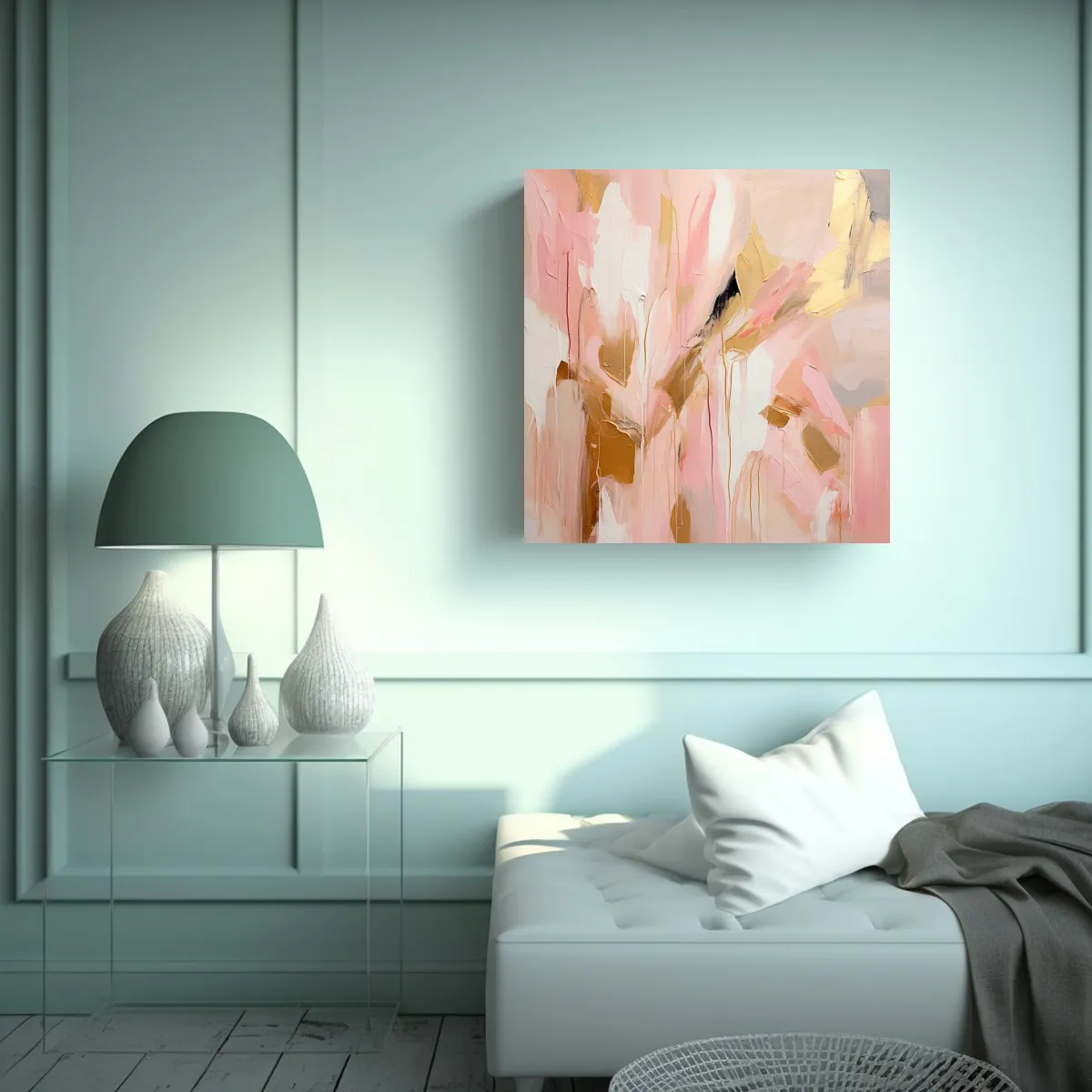 GENERICO - Cuadro Decorativo En Lienzo De Alta Calidad Con 80x80 Cm